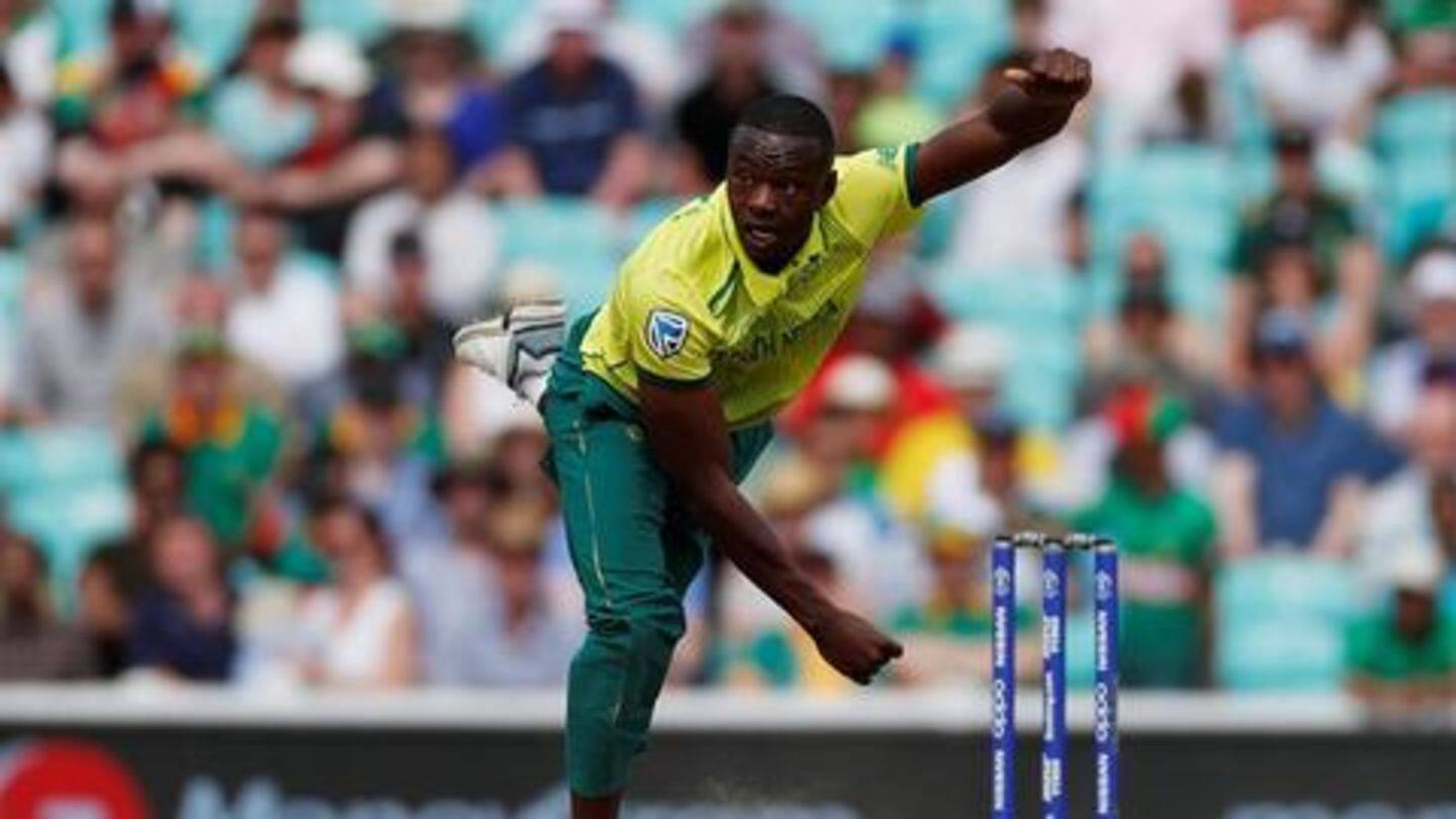 Rabada disappointed with South Africa's ICC World Cup 2019 stint Rabada disappointed with South Africa's ICC World Cup 2019 stint