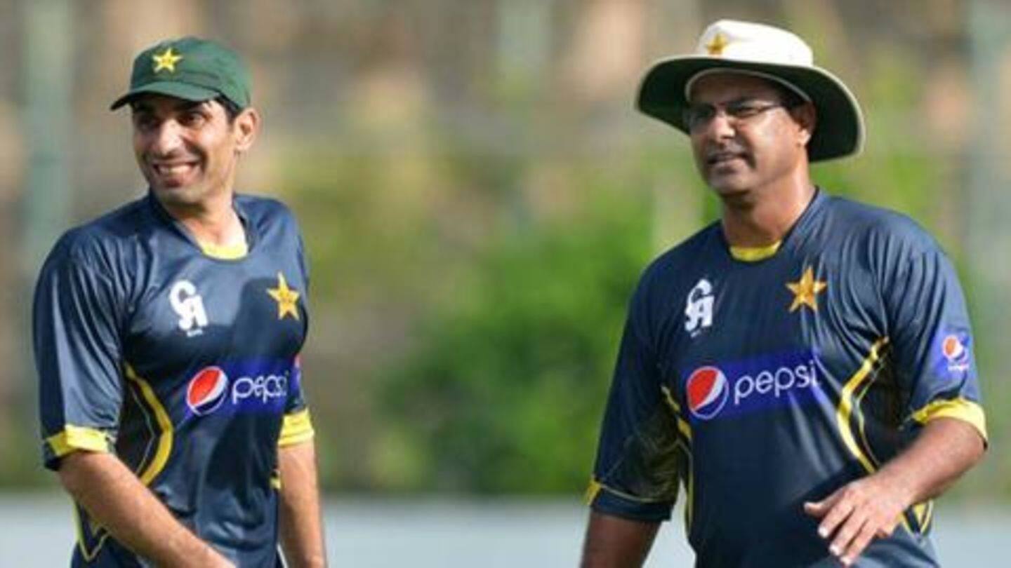 Misbah excited at working alongside Waqar once again Misbah excited at working alongside Waqar once again