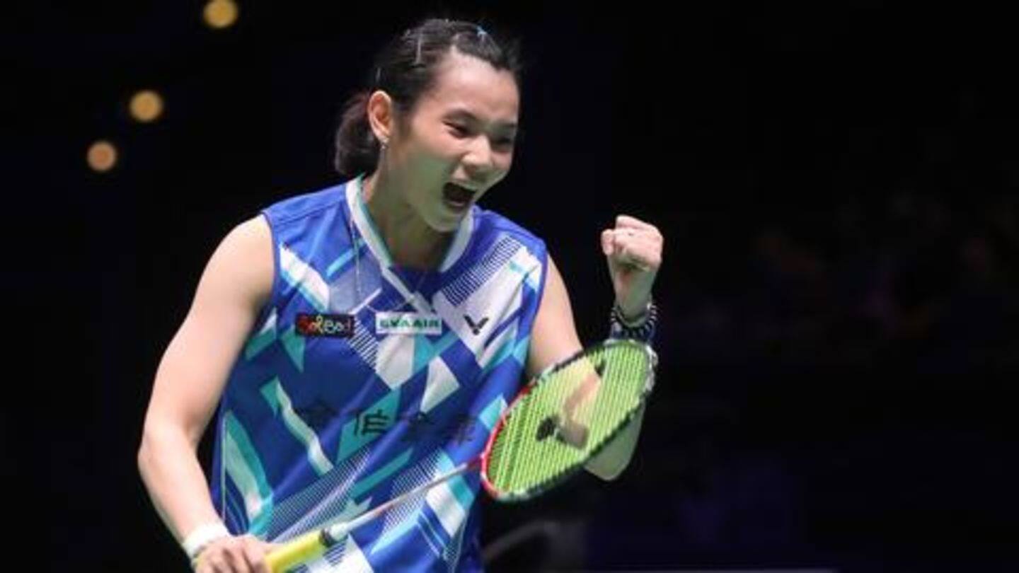 Tai Tzu-ying: Defending champions shock everyone with the Taiwanese Tai Tzu-ying: Defending champions shock everyone with the Taiwanese