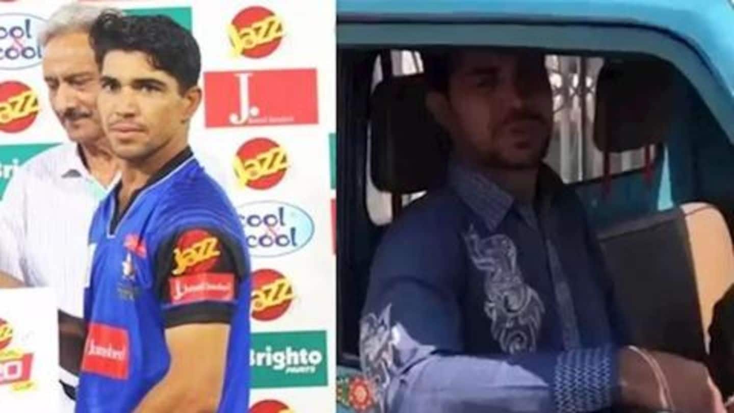 Talented Pakistani cricketer becomes truck driver due to financial issues