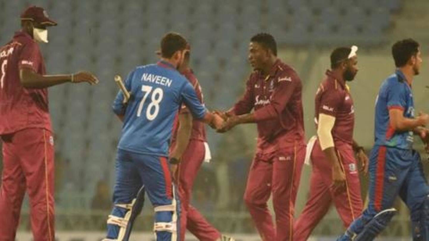Windies end five-year ODI series winless streak, beat Afghanistan