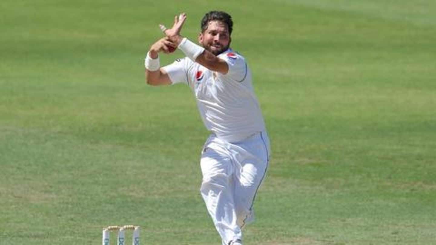 Yasir Shah faces second most balls in his Test career Yasir Shah faces second most balls in his Test career