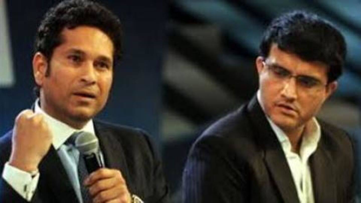 Here's what Ganguly and Tendulkar said about India-Pakistan match