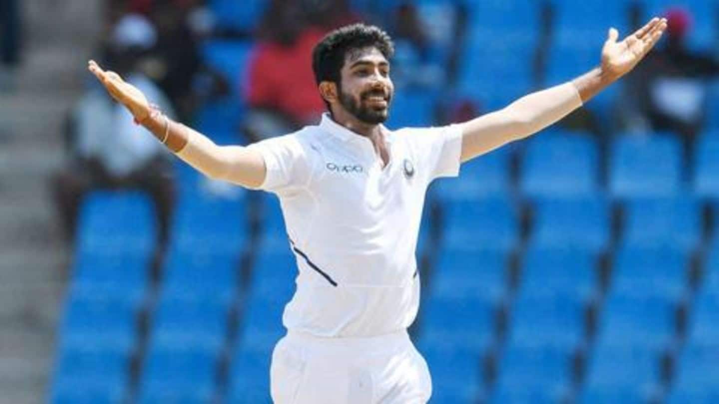 Bumrah rips off Windies top-order for maiden Test hat-trick Bumrah rips off Windies top-order for maiden Test hat-trick