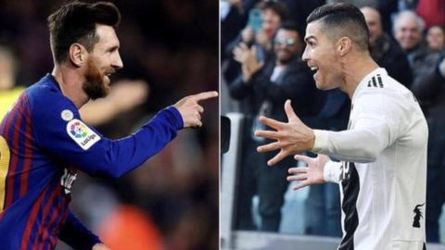 Messi and Ronaldo are like Federer and Nadal, says Chiellini