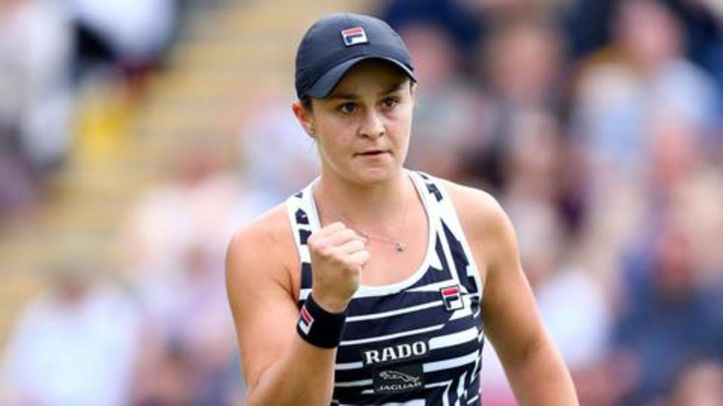 Ashleigh Barty on course to meet Petra Kvitova Ashleigh Barty on course to meet Petra Kvitova