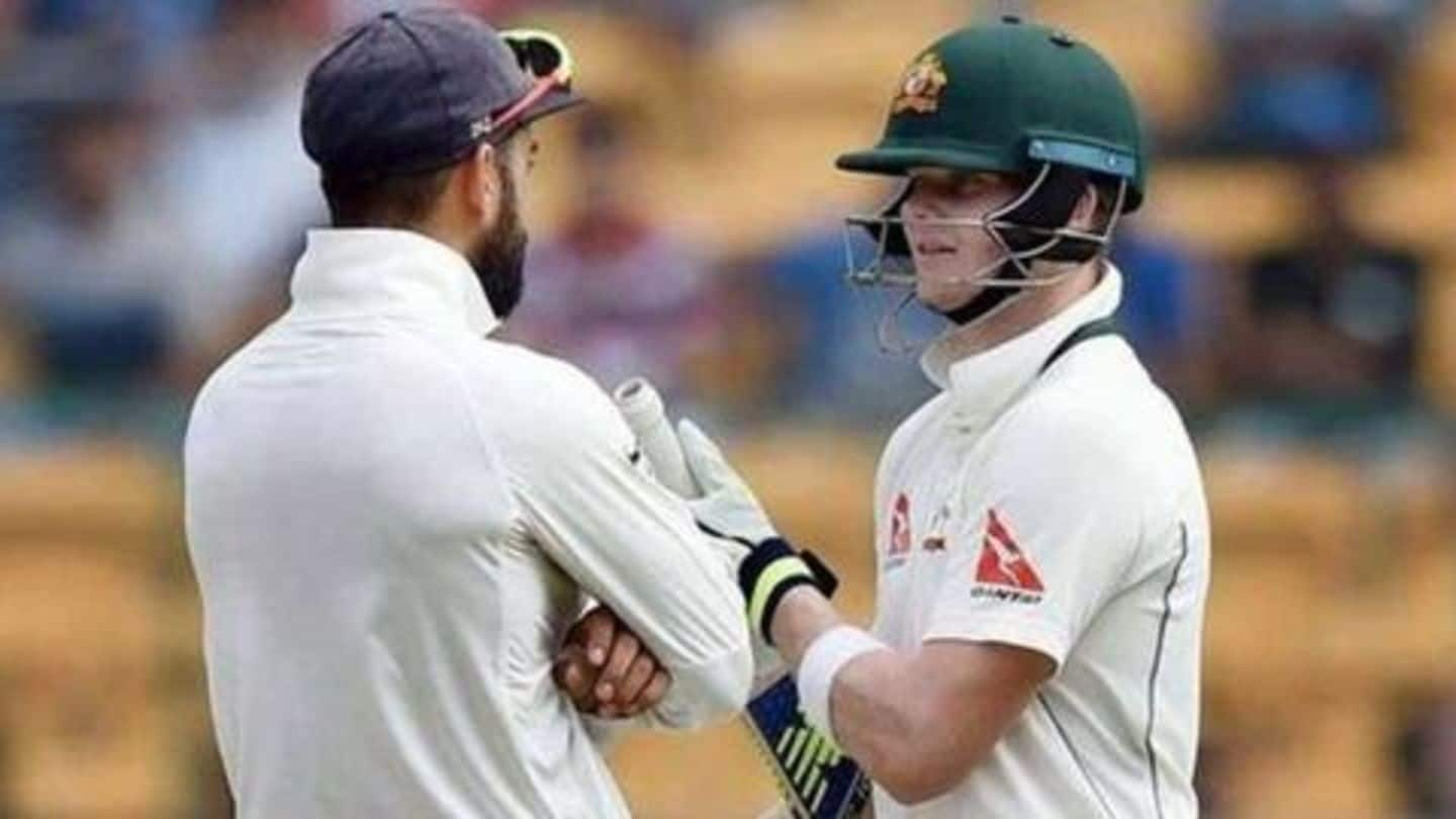 Statistical analysis of Steve Smith and Virat Kohli's Test performance