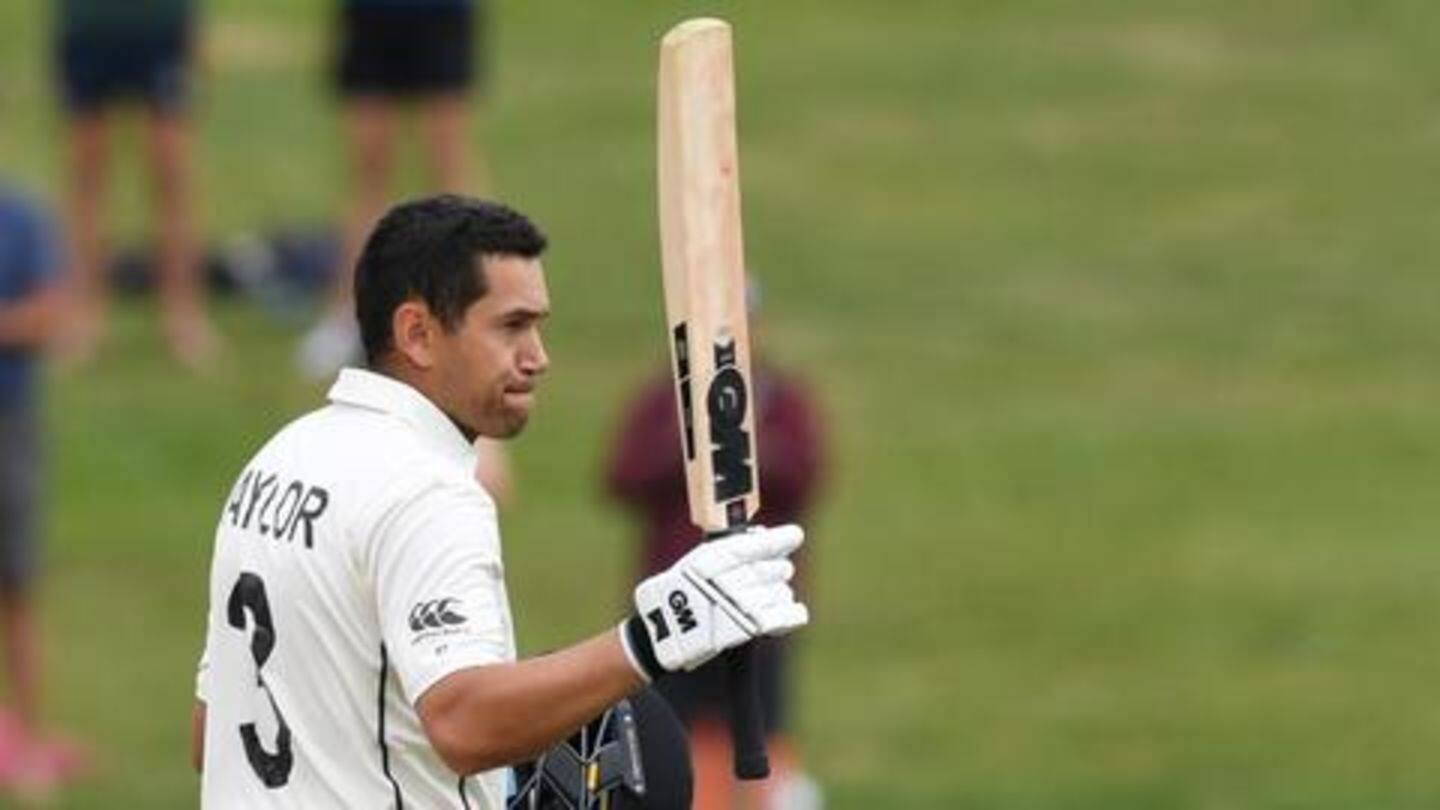 Ross Taylor becomes second Kiwi to score 7,000 Test runs Ross Taylor becomes second Kiwi to score 7,000 Test runs