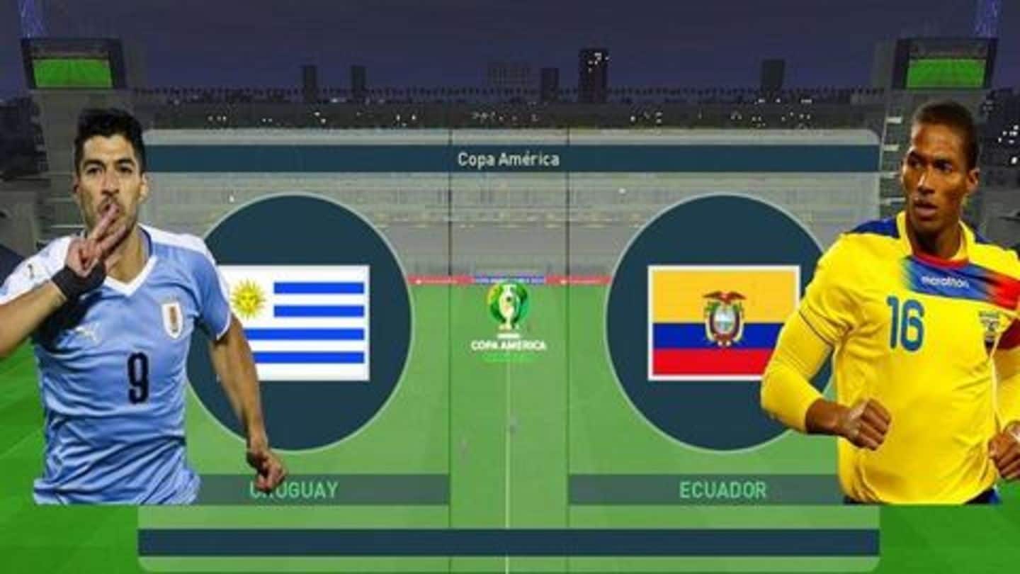 Uruguay vs Ecuador: Match preview, head-to-head and predicted line-ups