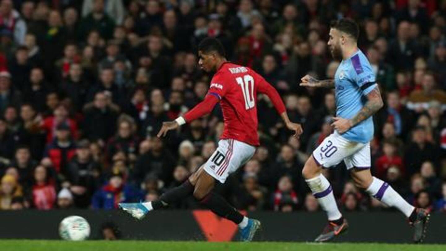 Marcus Rashford pulls one back to keep United alive Marcus Rashford pulls one back to keep United alive
