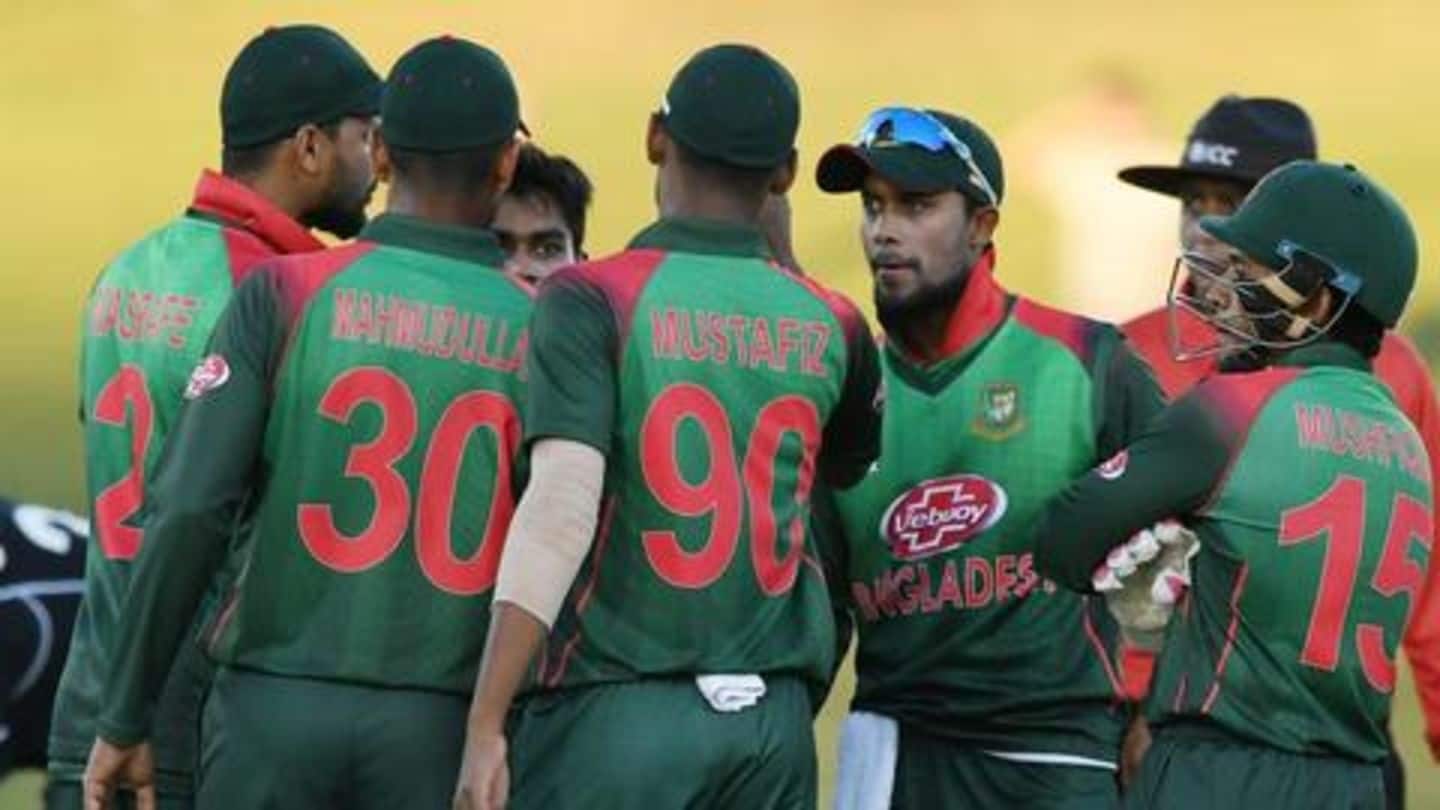 BCB announces Bangladesh's 15-member squad for ICC World Cup 2019