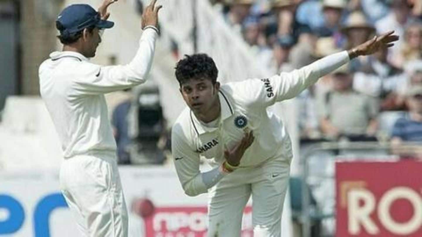 Sreesanth expresses desire to finish with 100 Test wickets Sreesanth expresses desire to finish with 100 Test wickets