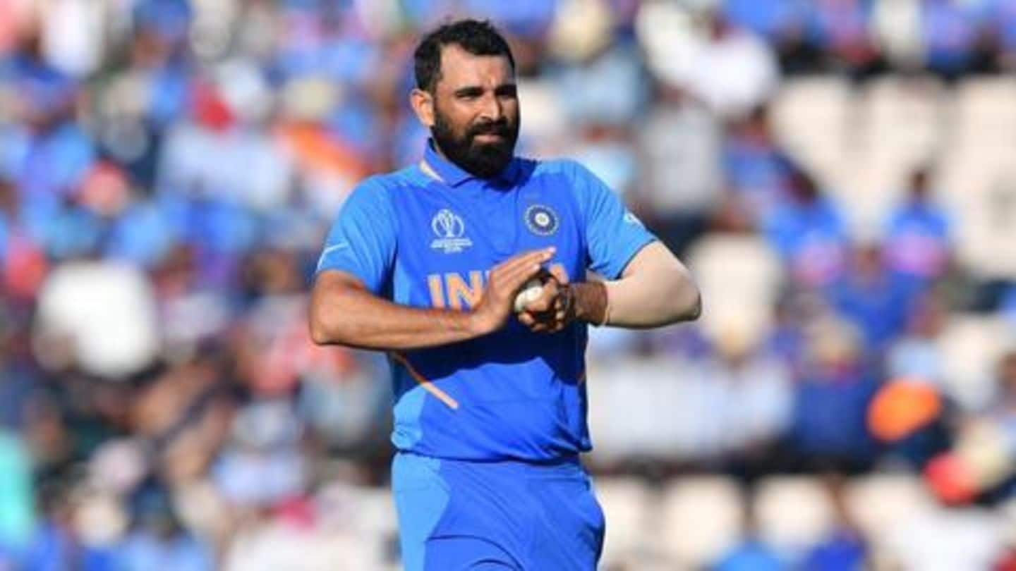Shami sizzles in Bhuvi's absence Shami sizzles in Bhuvi's absence