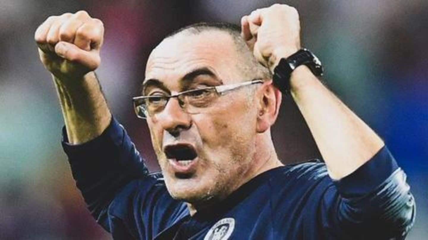 Here's what Maurizio Sarri has told Chelsea about his future