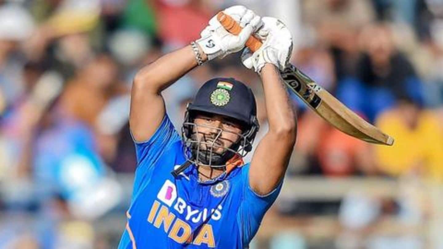 Rishabh Pant unlikely to feature in second ODI following concussion