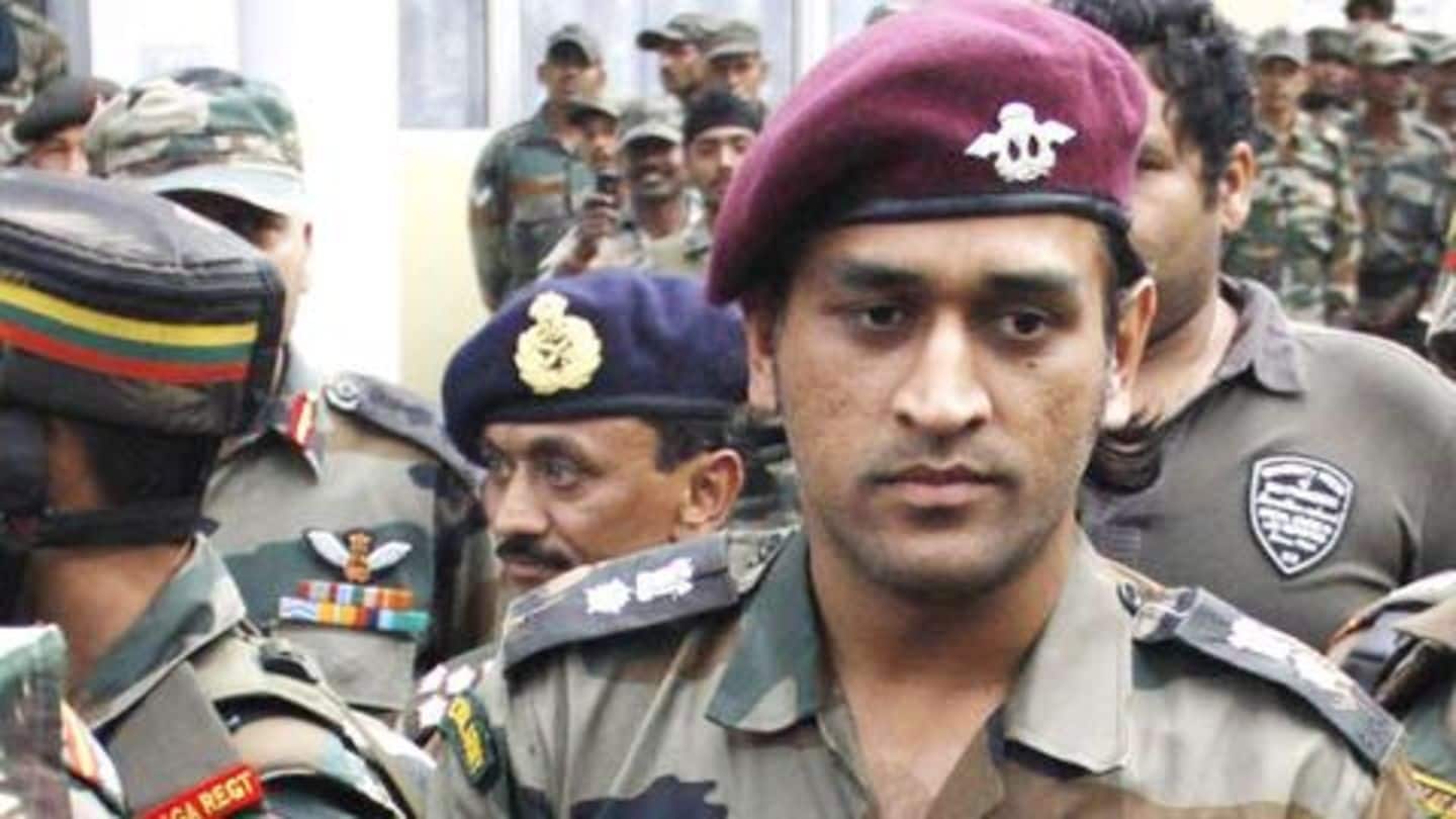 Dhoni took sabbatical break from cricket, served Indian Territorial Army Dhoni took sabbatical break from cricket, served Indian Territorial Army