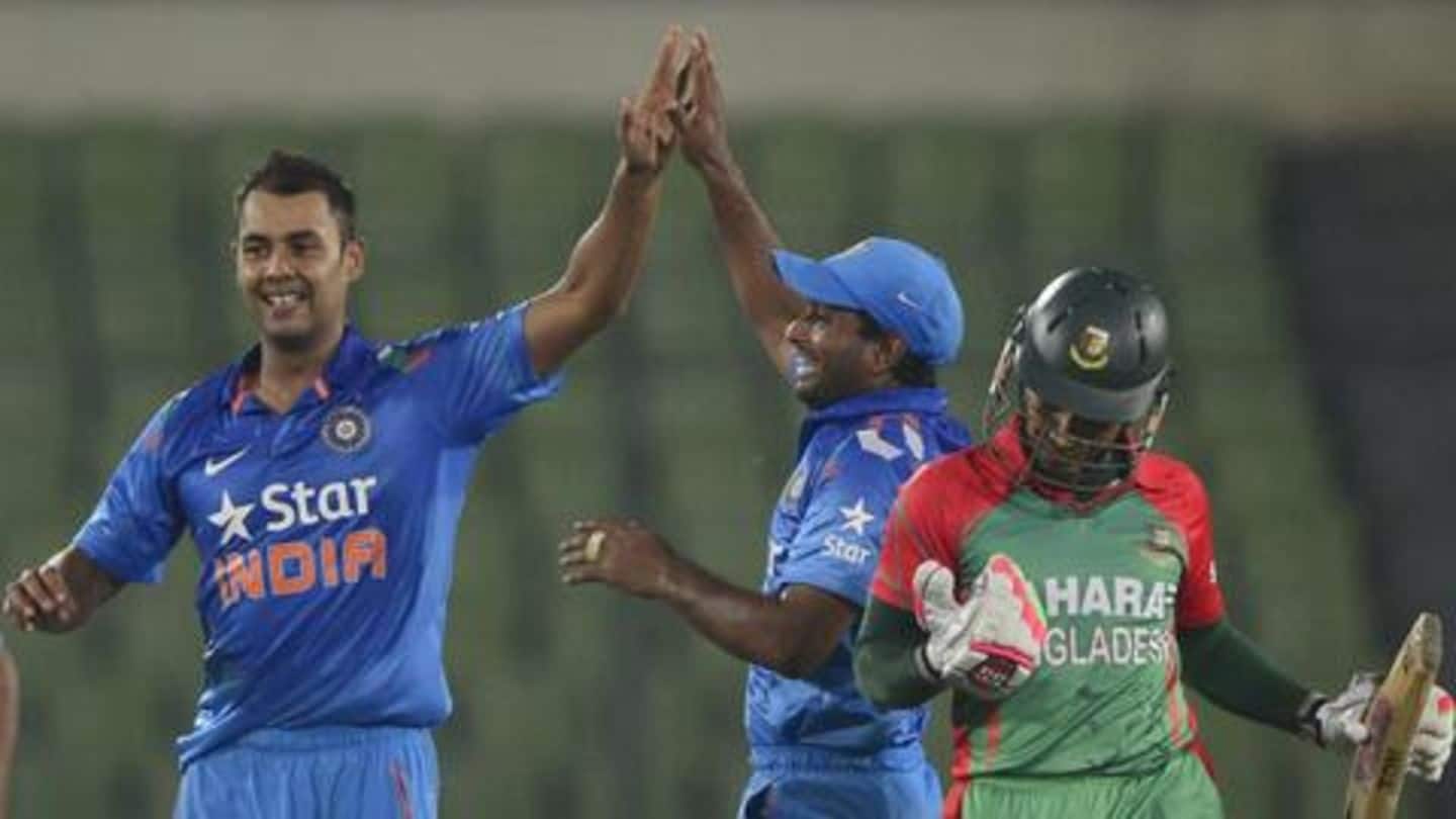 Stuart Binny's 6/4 destroys Bangladesh Stuart Binny's 6/4 destroys Bangladesh