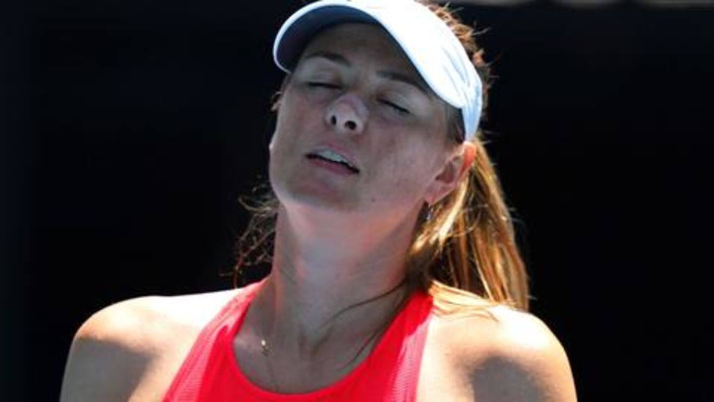 Australian Open: Maria Sharapova uncertain on future post defeat