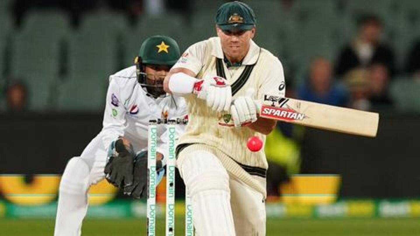 Warner becomes highest run-scorer in Day-Night Tests Warner becomes highest run-scorer in Day-Night Tests