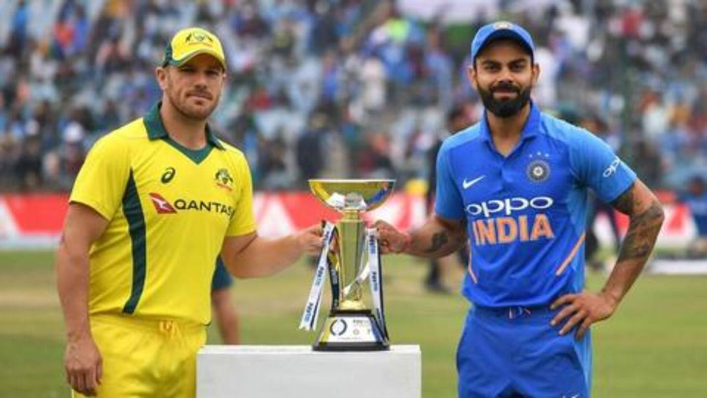 Can India draw first blood against Australia in opening ODI?
