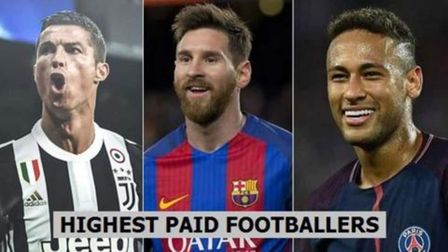 Who are the highest-paid footballers in 2019? Know it here
