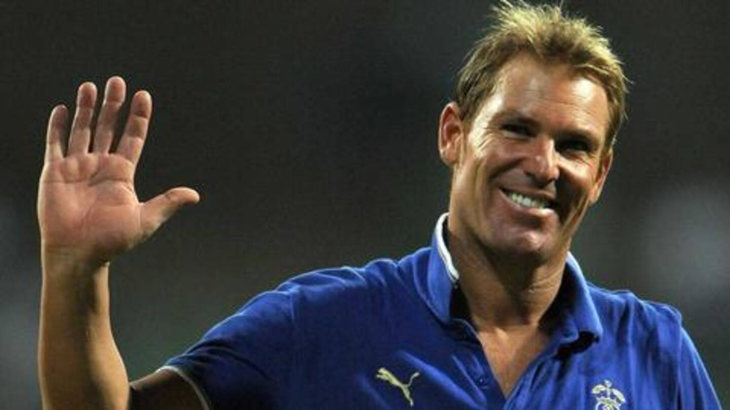 IPL: Shane Warne reveals reason why he joined Rajasthan Royals