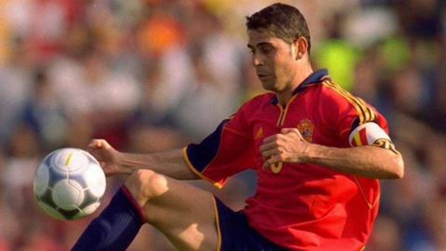 Fernando Hierro: The stroke-master for Spain Fernando Hierro: The stroke-master for Spain