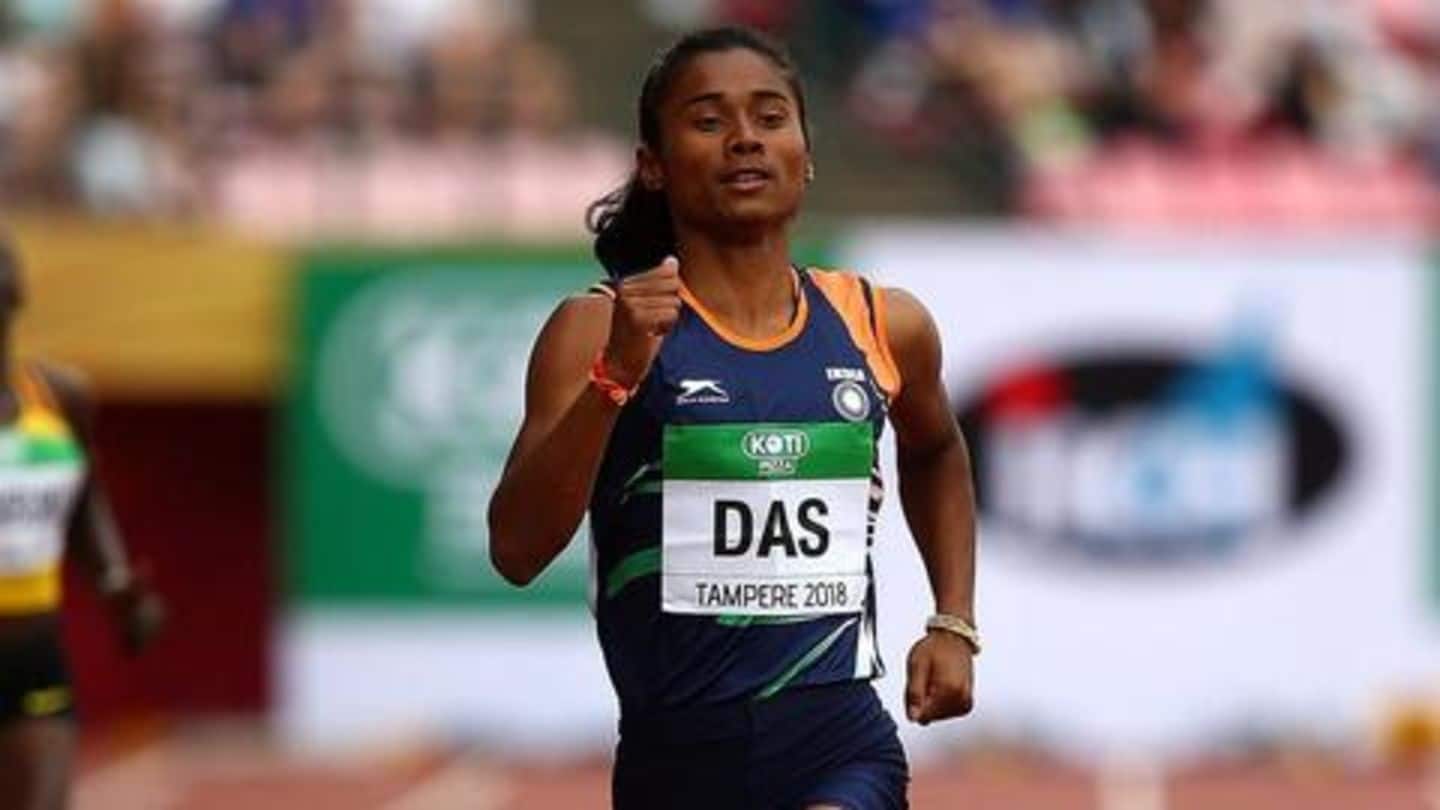 Hima Das: From footballer to a sprint sensation Hima Das: From footballer to a sprint sensation