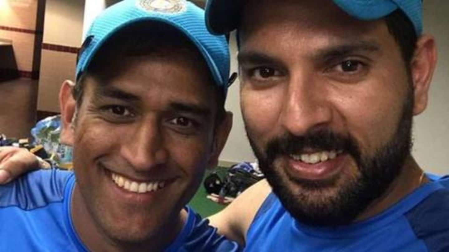 Here's Yuvraj Singh's answer on MS Dhoni's future