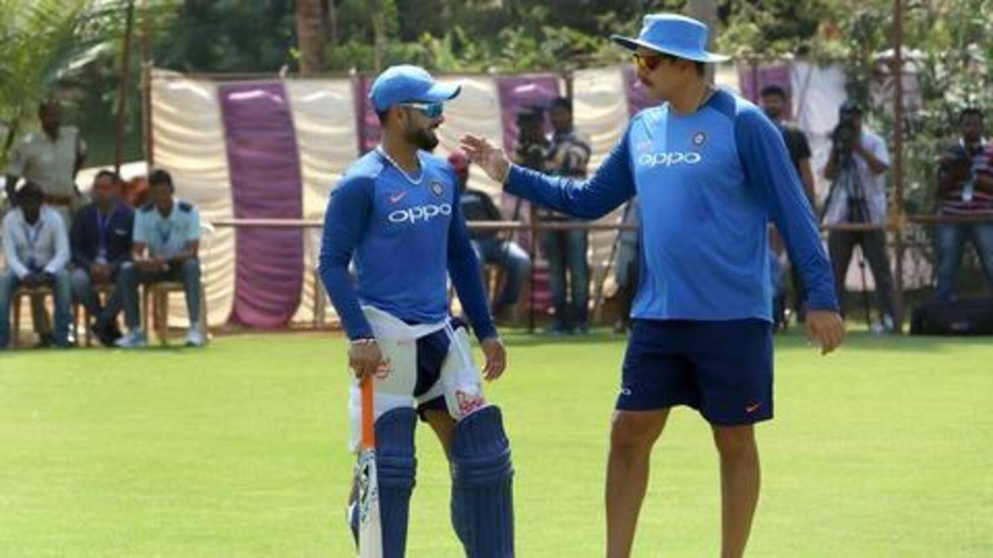 Team management to back Pant to the hilt: Shastri Team management to back Pant to the hilt: Shastri