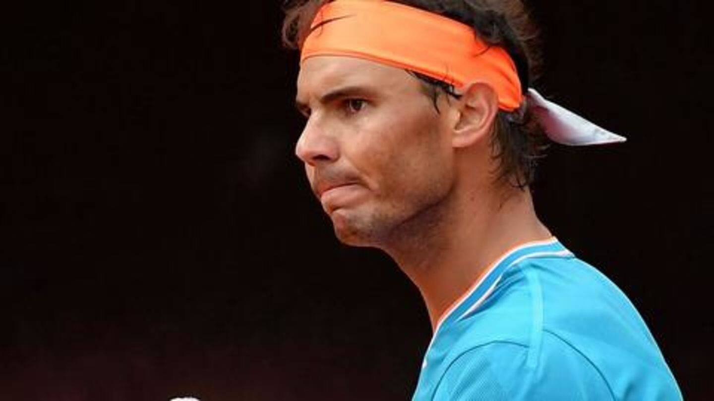 Nadal recalls tough moments in the past month Nadal recalls tough moments in the past month