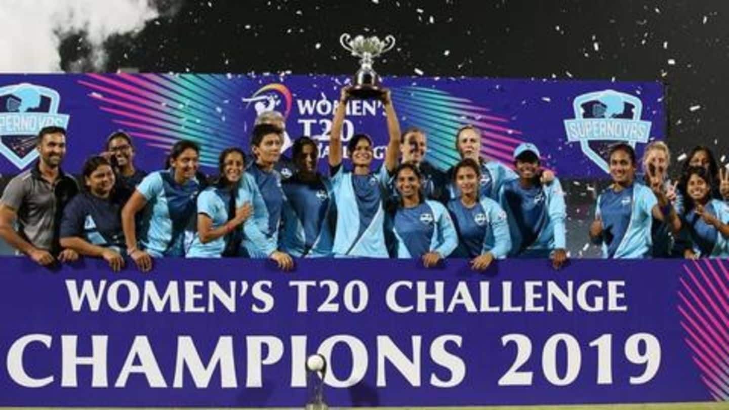 BCCI has carried out women's IPL exhibition matches BCCI has carried out women's IPL exhibition matches