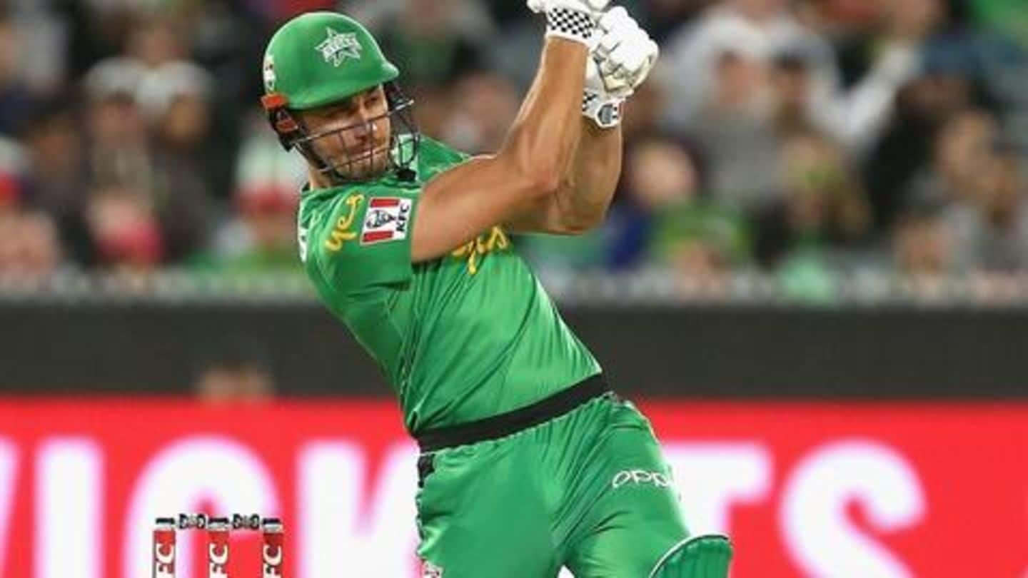 Marcus Stoinis fined for making homophobic remark during BBL 2019-20