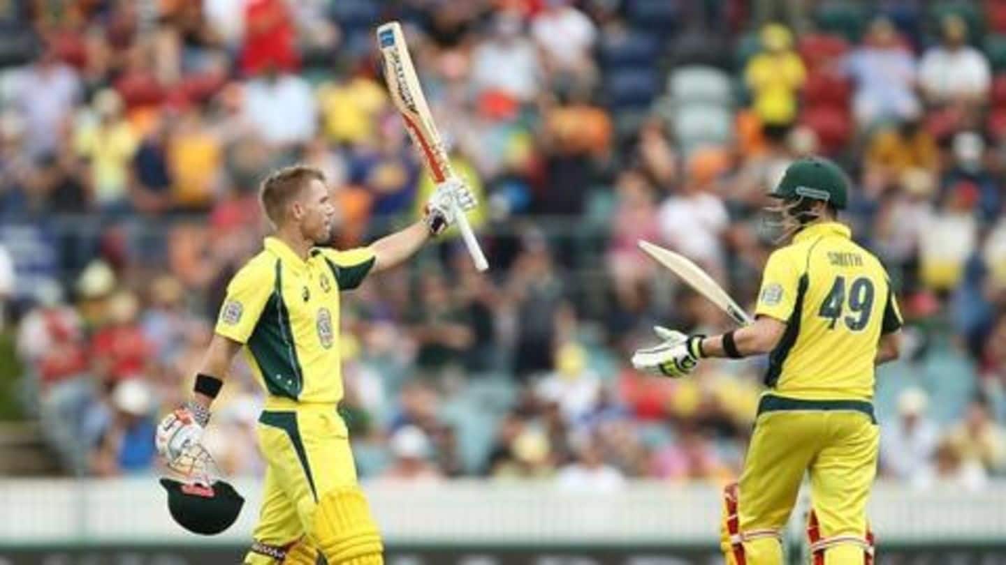 World Cup 2019: Warner and Smith return to Australia's squad