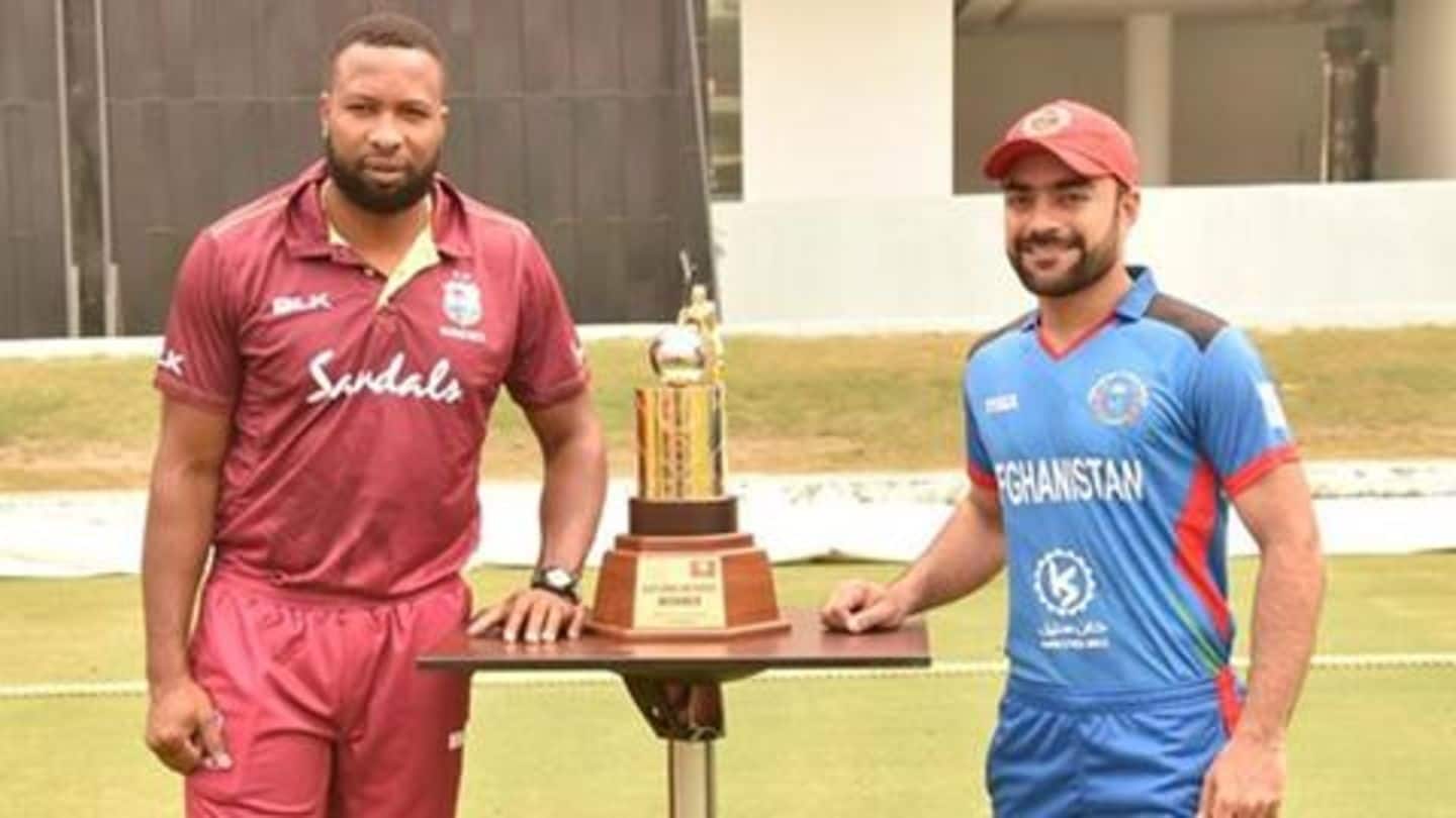 Afghanistan take on Windies in three-match T20I series Afghanistan take on Windies in three-match T20I series