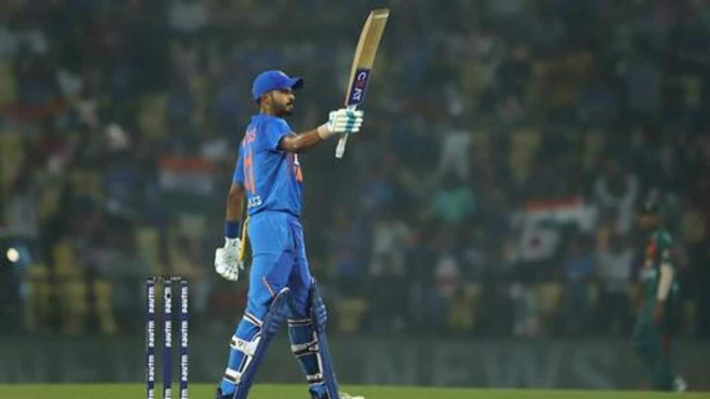 Rohit Sharma's pep-talk helped India win the match: Shreyas Iyer