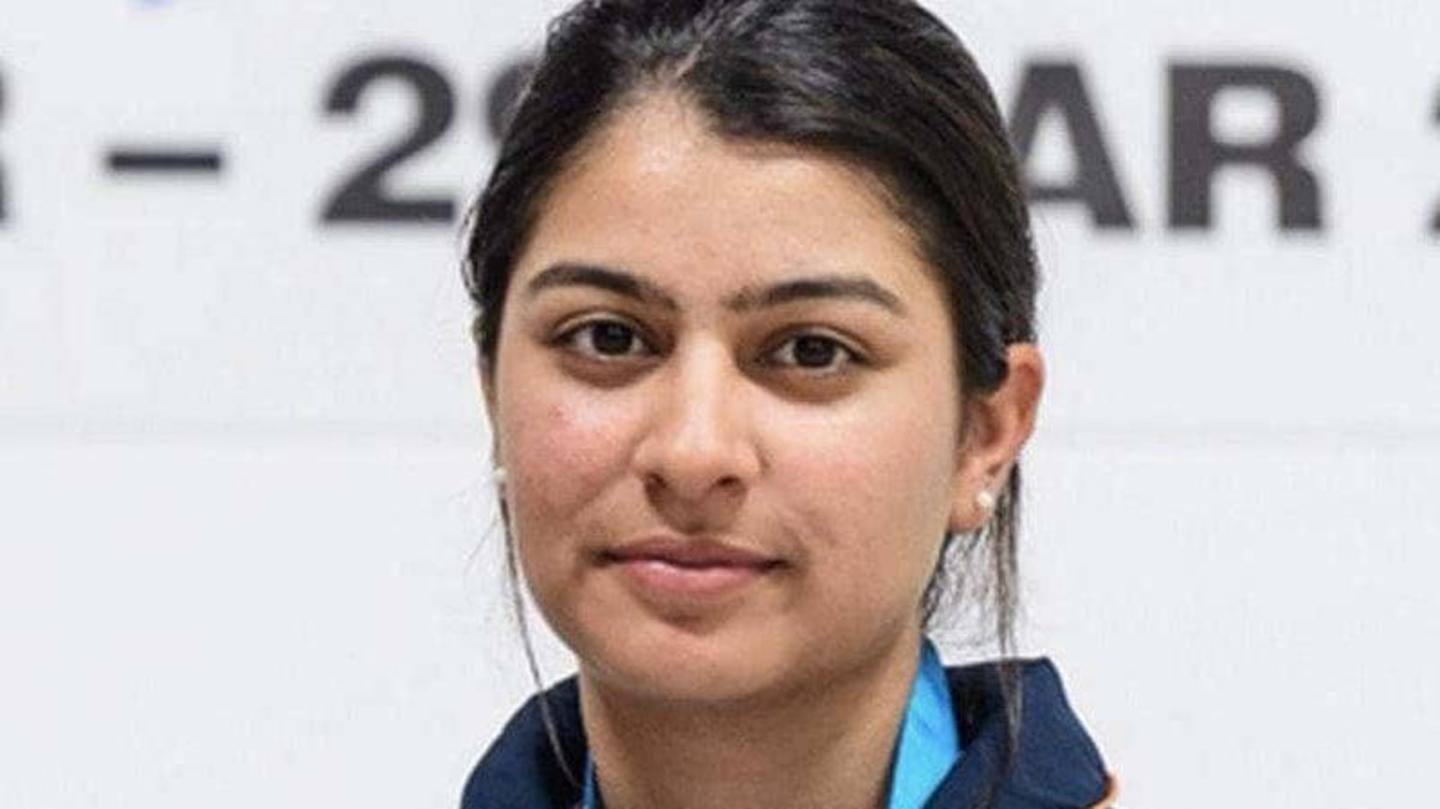 Ganemat Sekhon wins bronze in women's Skeet event Ganemat Sekhon wins bronze in women's Skeet event