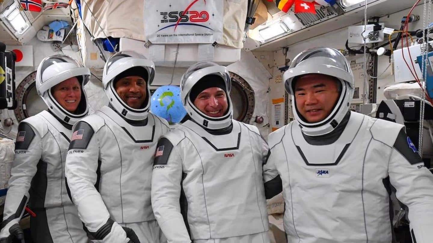 Four astronauts successfully undocked and re-docked Resilience in 38 minutes Four astronauts successfully undocked and re-docked Resilience in 38 minutes