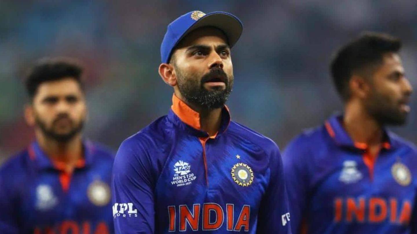 The end of Kohli's captaincy stint The end of Kohli's captaincy stint