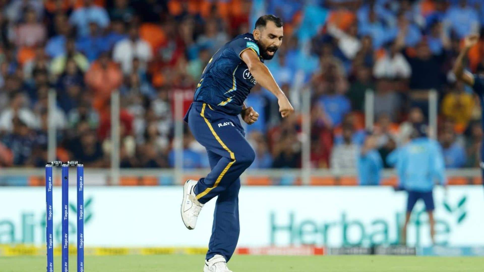Mohammed Shami has most Powerplay wickets in IPL 2023: Stats