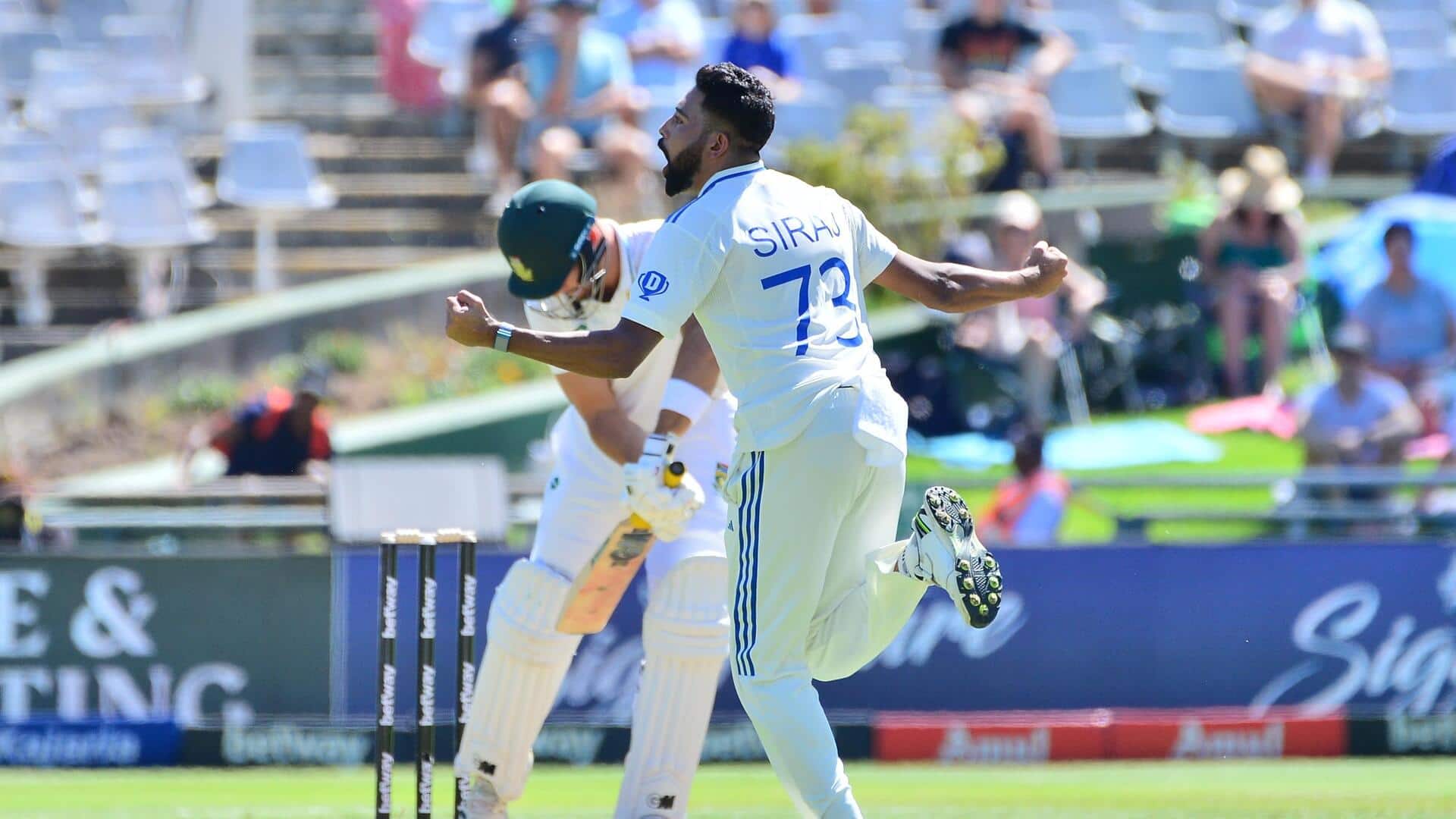 Mohammed Siraj claims his 3rd five-wicket haul in Tests: Stats