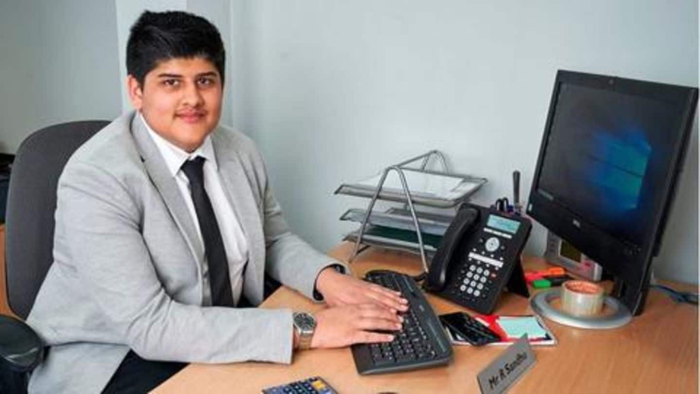This 15-year-old Indian is Britain's youngest accountant