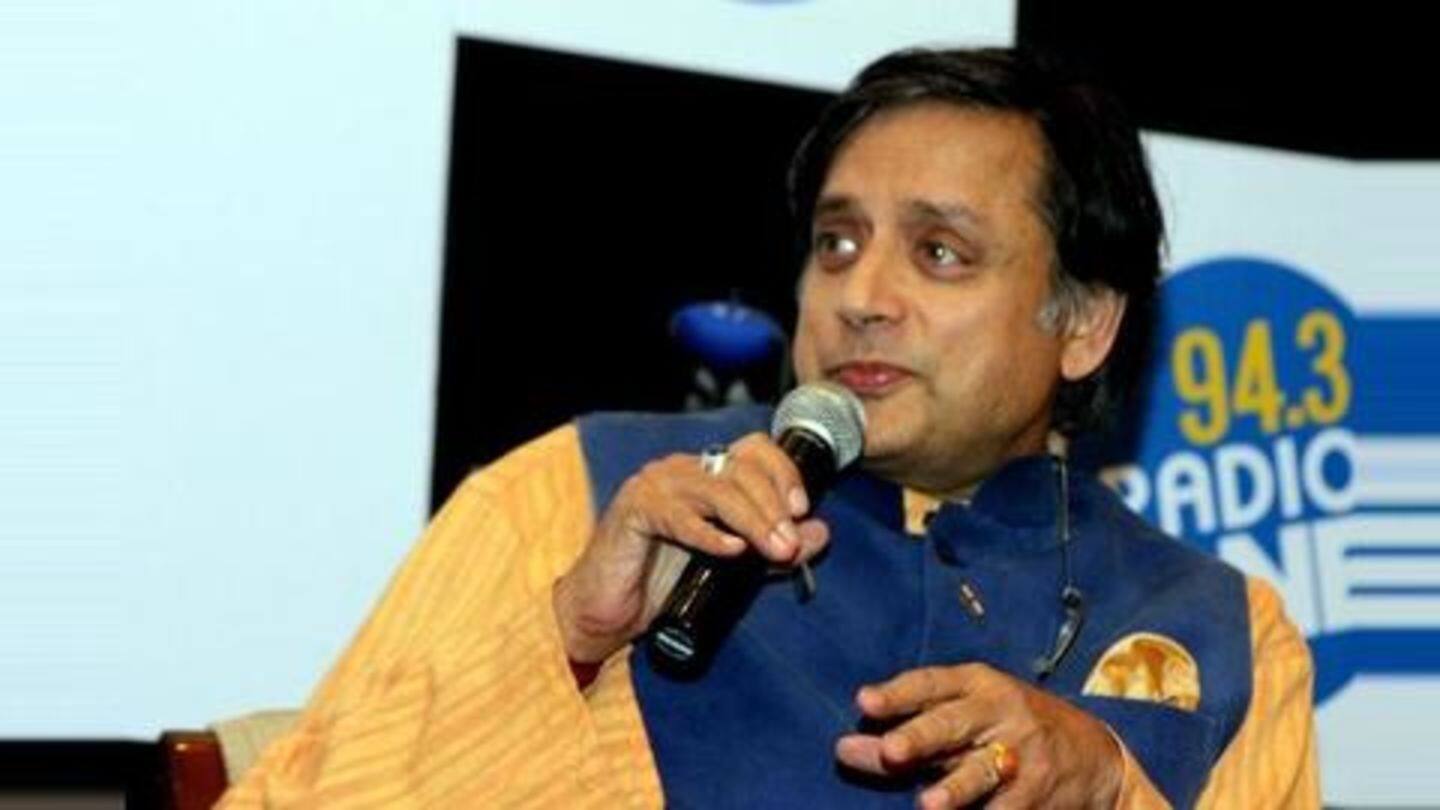 Shashi Tharoor, known for impeccable English, trolled for wrong spelling