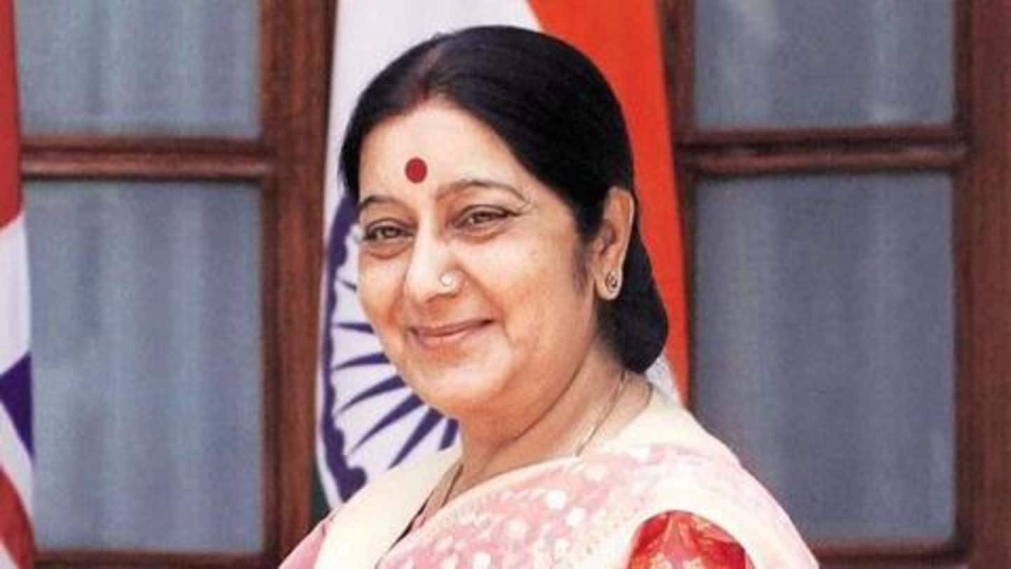 Man trolled for tweeting Sushma Swaraj in broken-English, minister replies