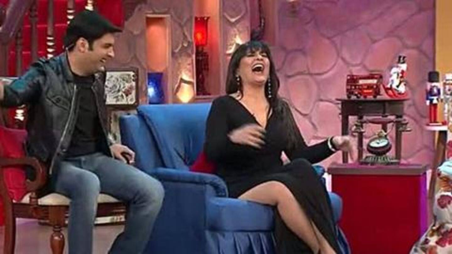 Kapil pulled a letter out amid conversations with guests Kapil pulled a letter out amid conversations with guests