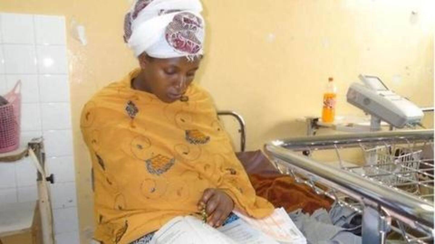 Ethiopian woman writes exam from hospital, right after giving birth