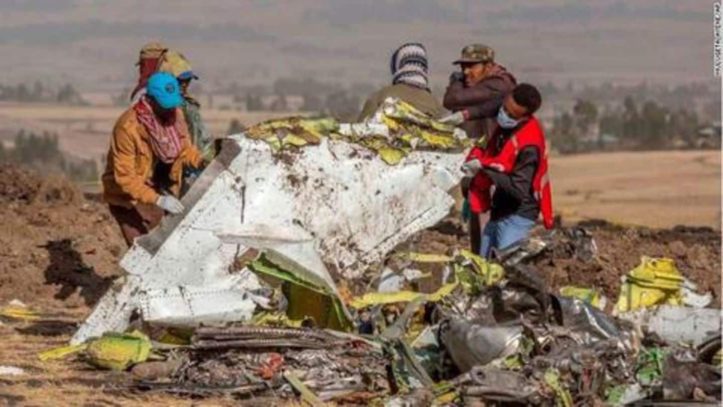 #EthiopianPlaneCrash: Witnesses say plane smoked, trembled before meeting its end