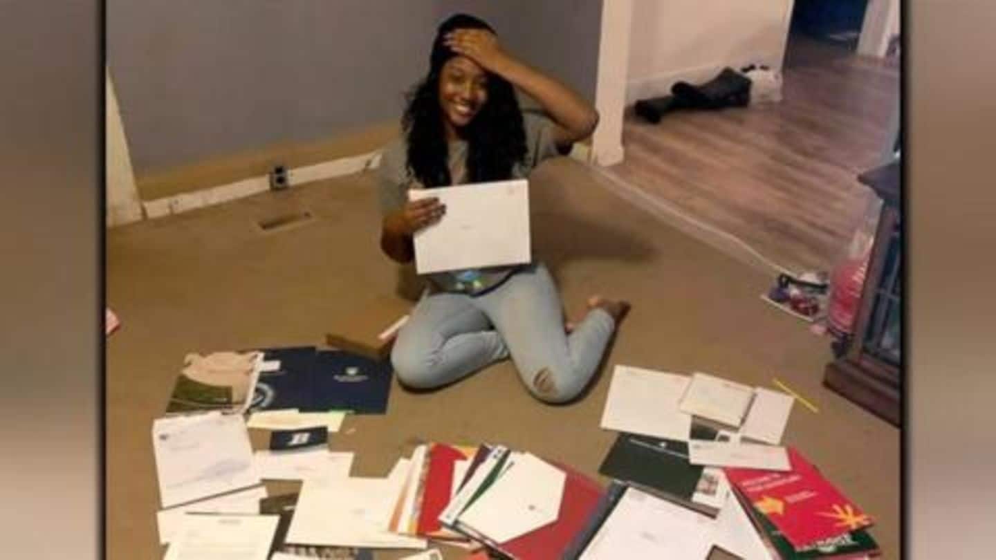US teen receives acceptance from 55 colleges, Rs. 7cr scholarship
