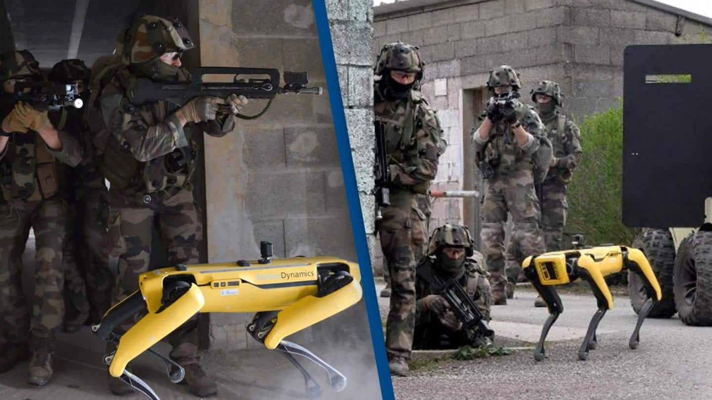 Boston Dynamics also developed the famous yellow Spot robot dog Boston Dynamics also developed the famous yellow Spot robot dog