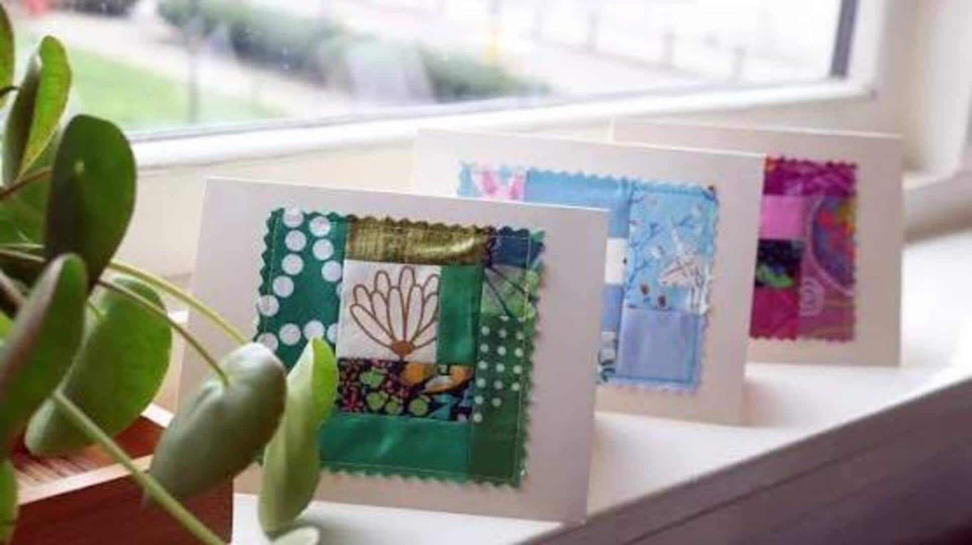 How to make African-style greeting cards